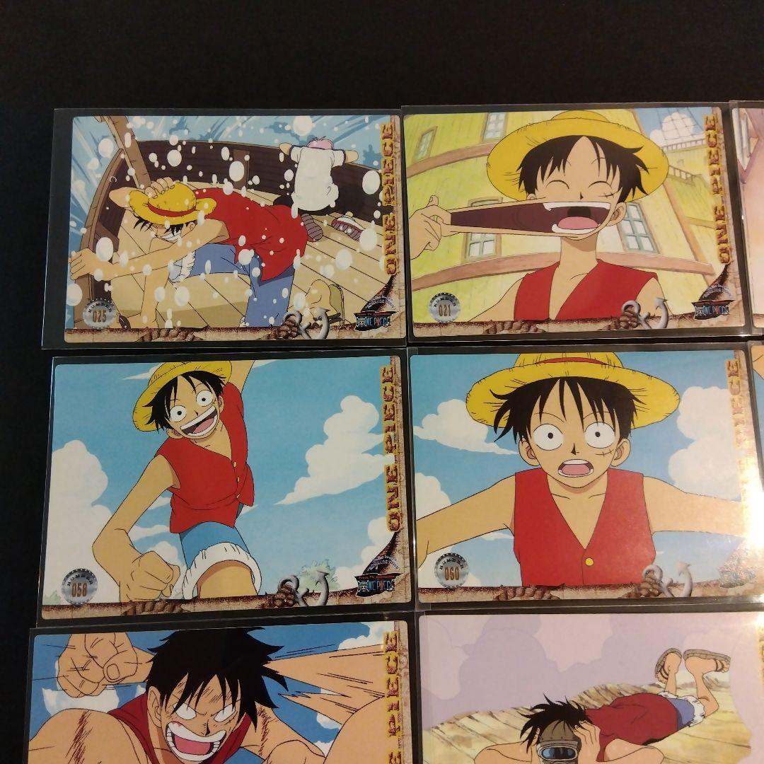 ONEPIECE アマダ ステッカーコレクション ルフィ コビー 希少 レア