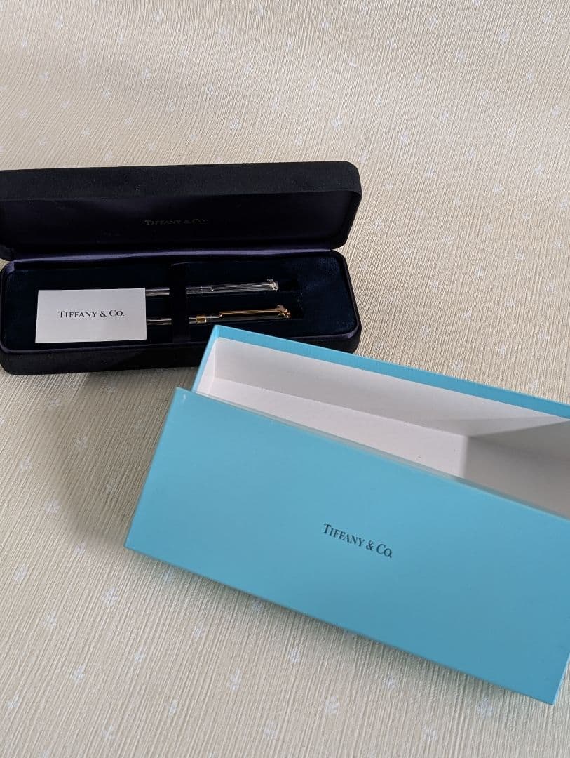 【Tiffany & Co.】スターリングシルバーボールペン&シャーペン