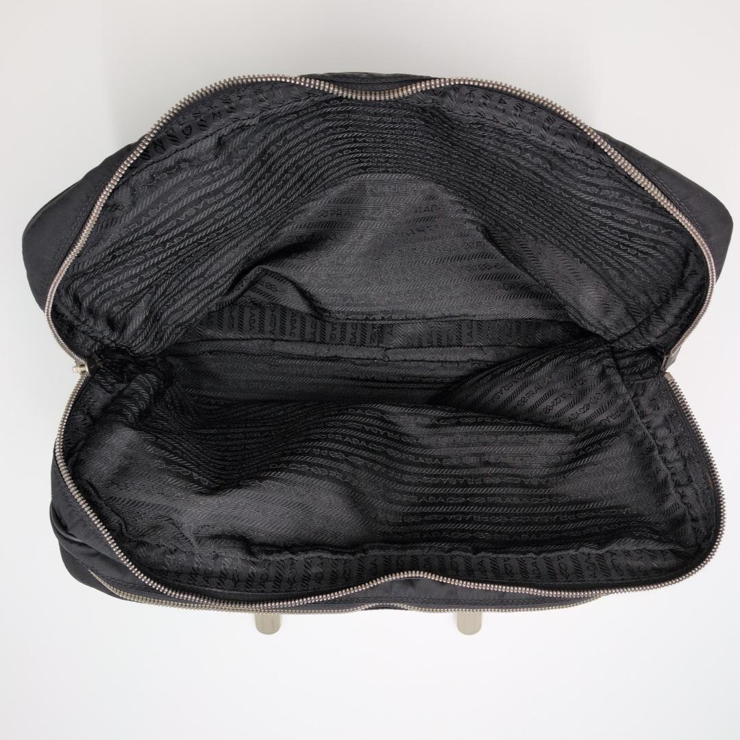 プラダ テスートナイロン ビジネスバッグ ハンドバッグ ブリーフケース ブラック