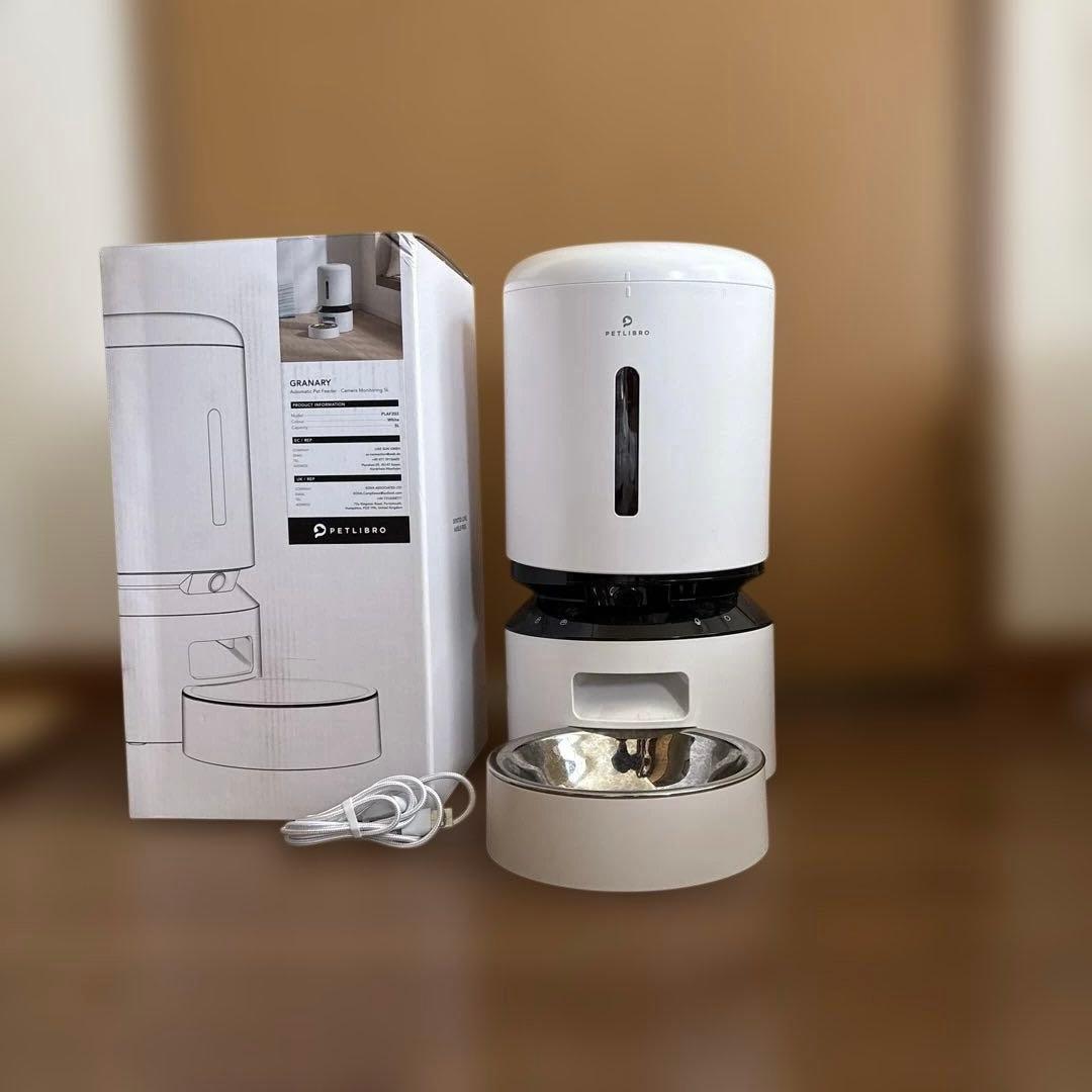 PETLIBRO PLAF203 自動給餌器 ホワイト 5L - メルカリ