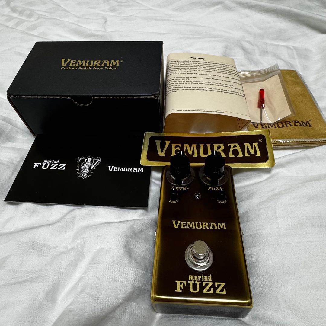 vemuram myriad fuzzギターエフェクター