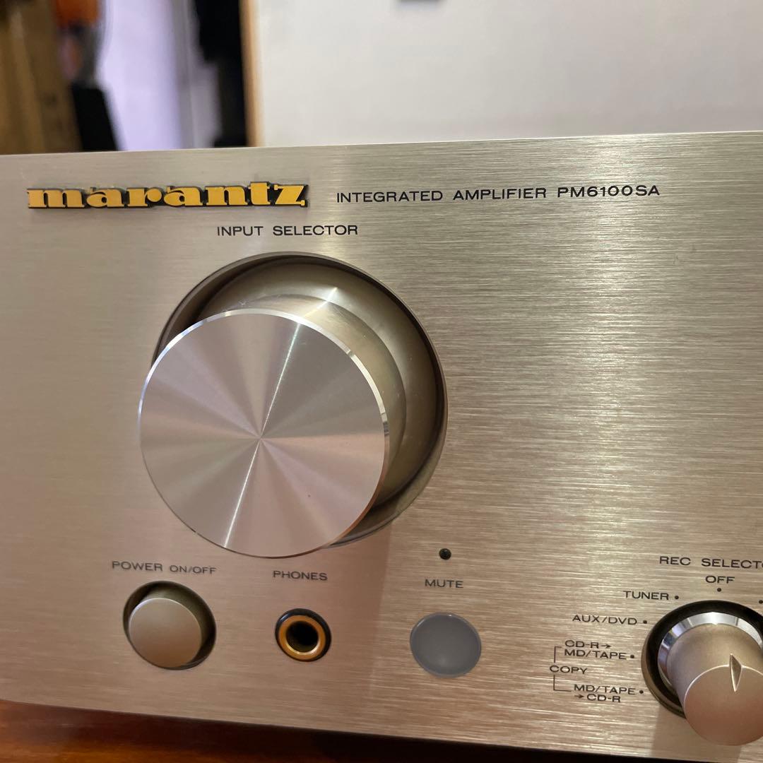 marantz PM6100SA インテグレーテッドアンプ 本体のみ