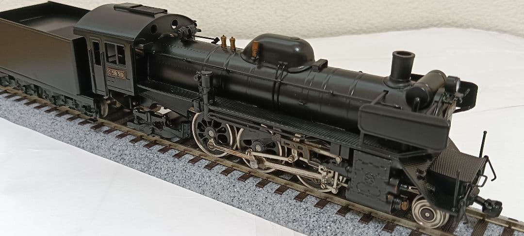 HOゲージ 宮沢模型 C58門デフ蒸気機関車、メンテナンス済 宮沢模型 C58門