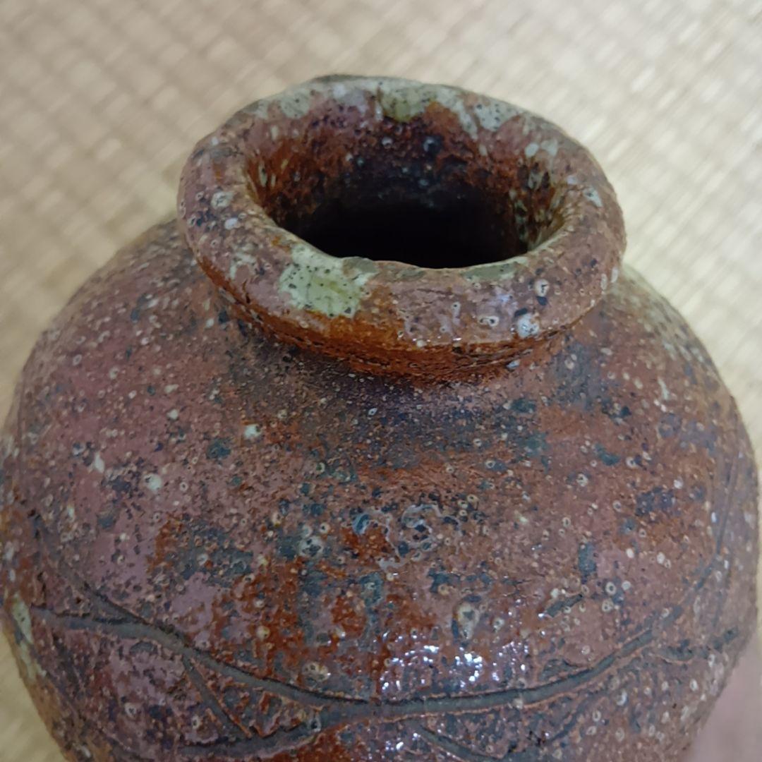 骨董品　壺　希少　未使用　極美品　小壺　陶器　工芸　陶芸
