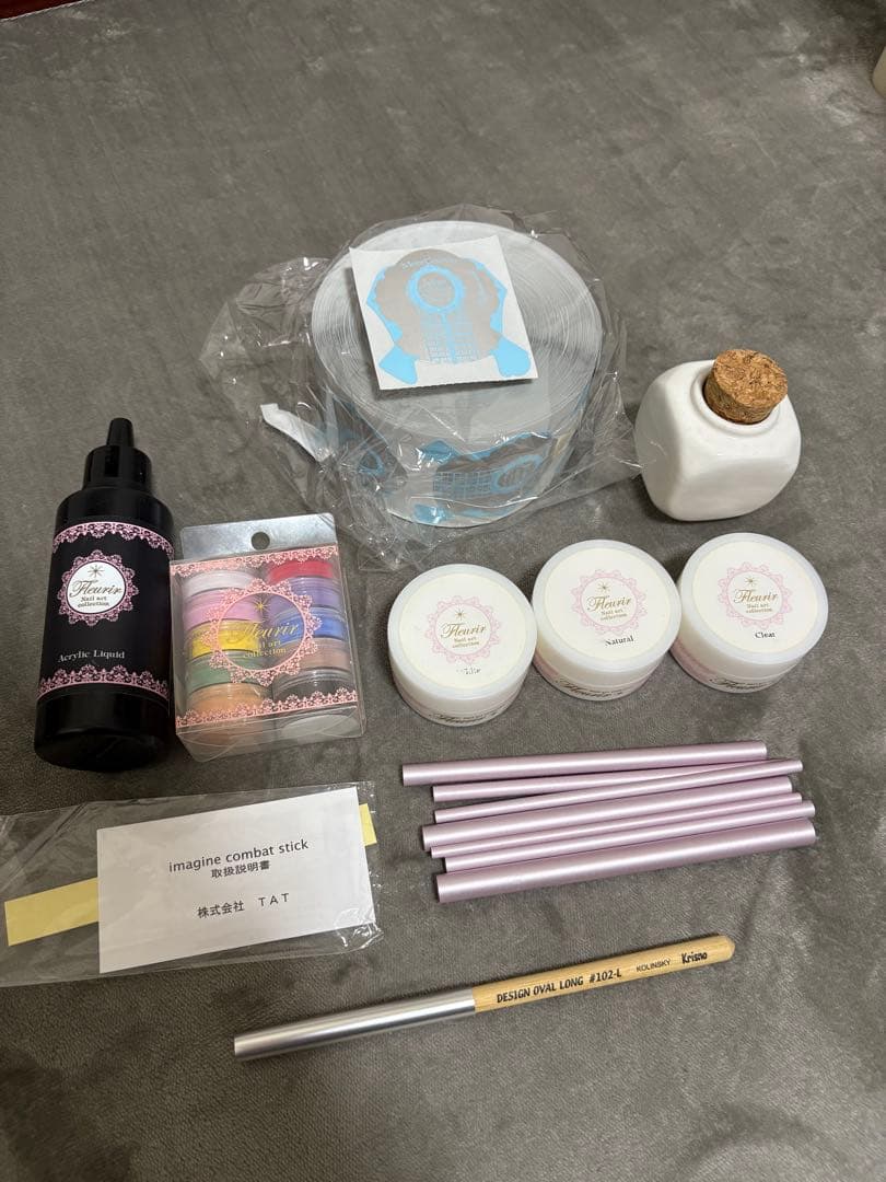 フルーリア アクリルリキッド パウダー フォーム ダッペンディッシュ