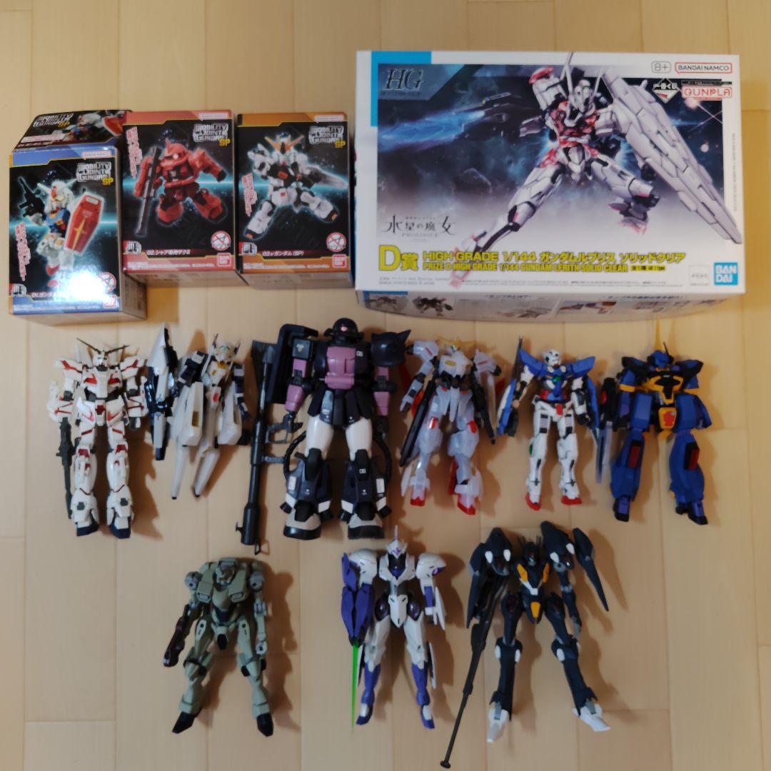 HG mg ガンプラ 完成品 ジャンク セット - メルカリ