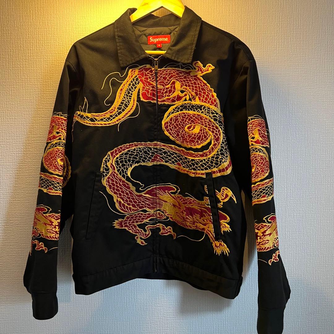 supreme dragon work jacket 18aw Mサイズ