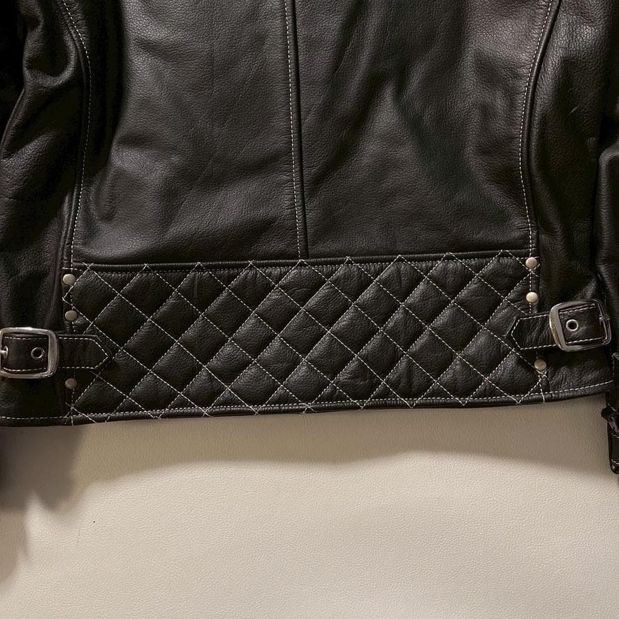 なかじん様専用】MOTO FIELD ライダースジャケット L レザー 黒