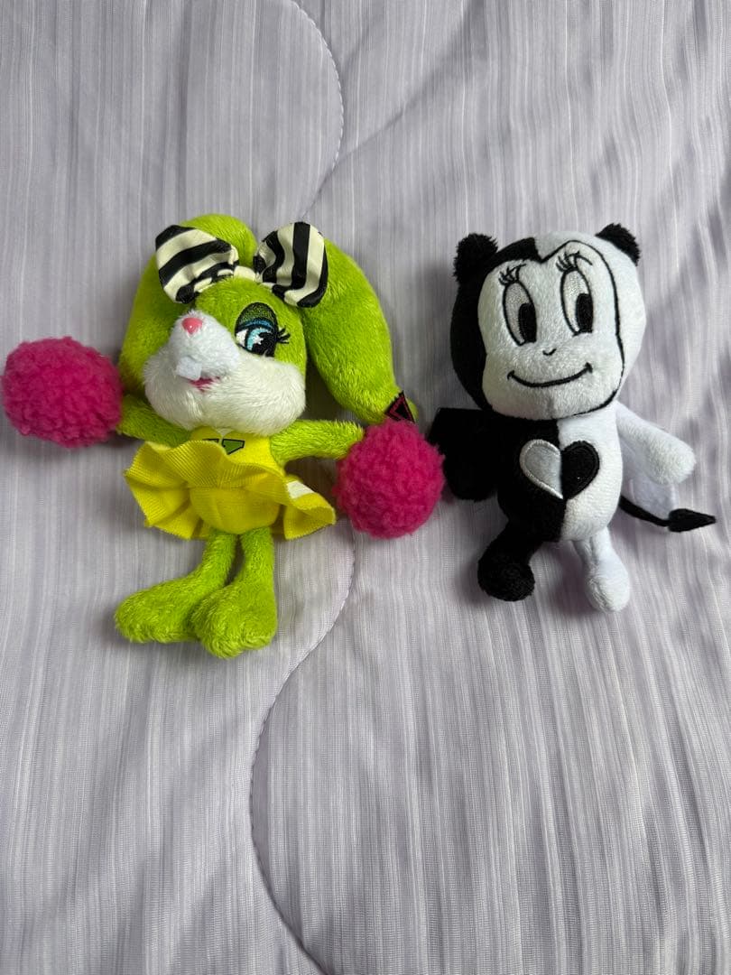 西野カナ　ダブハチ　カナラビット　ラビル　マスコットキーホルダー