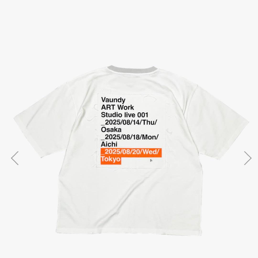 Vaundy ART Work Studio live 001 T-shirt - メルカリ