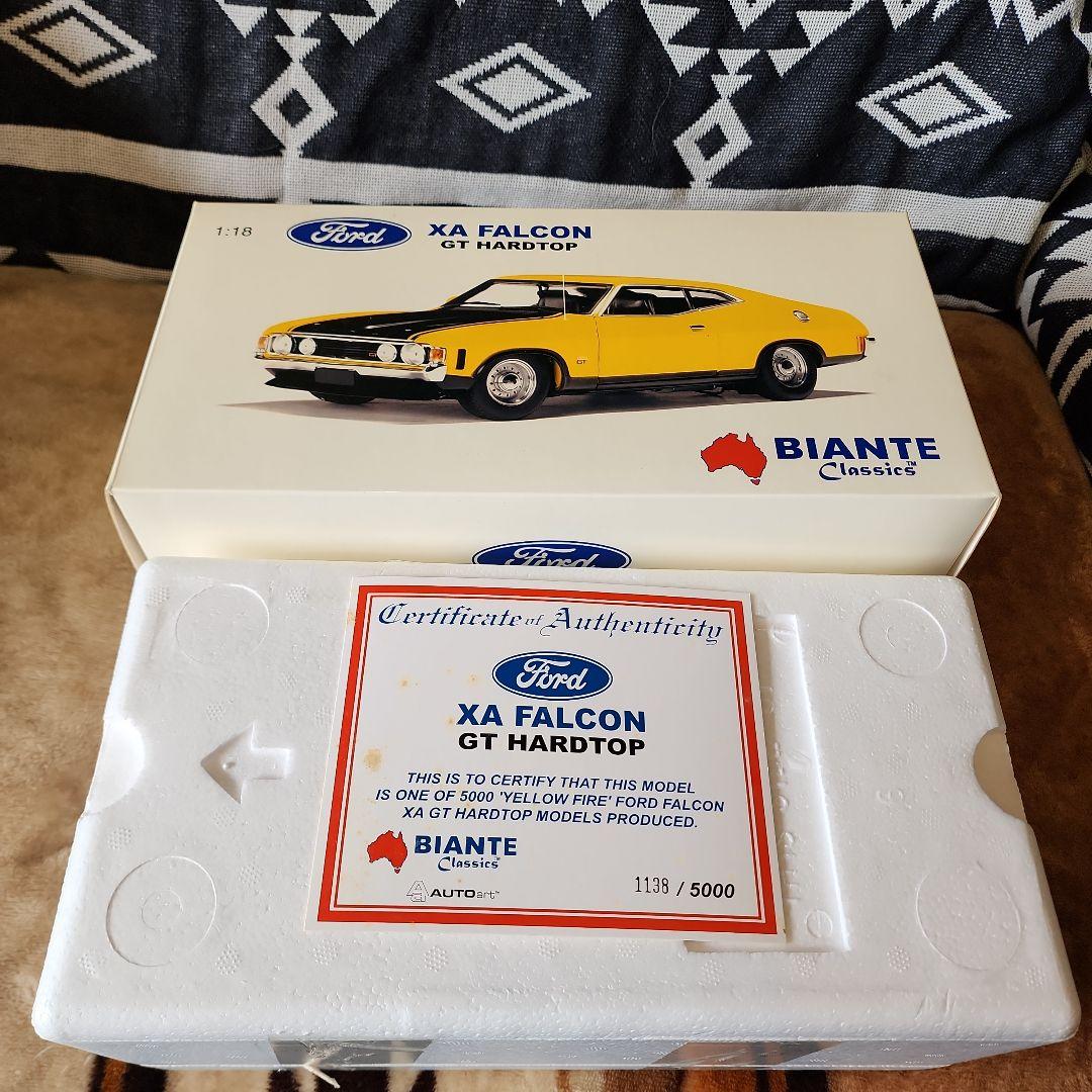 ひまわり様1/18 絶版入手困難 オートアートXA ファルコン 5000台限定？