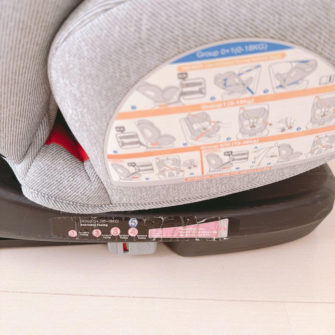 アイリスプラザ チャイルドシートPZ ISOFIX回転式