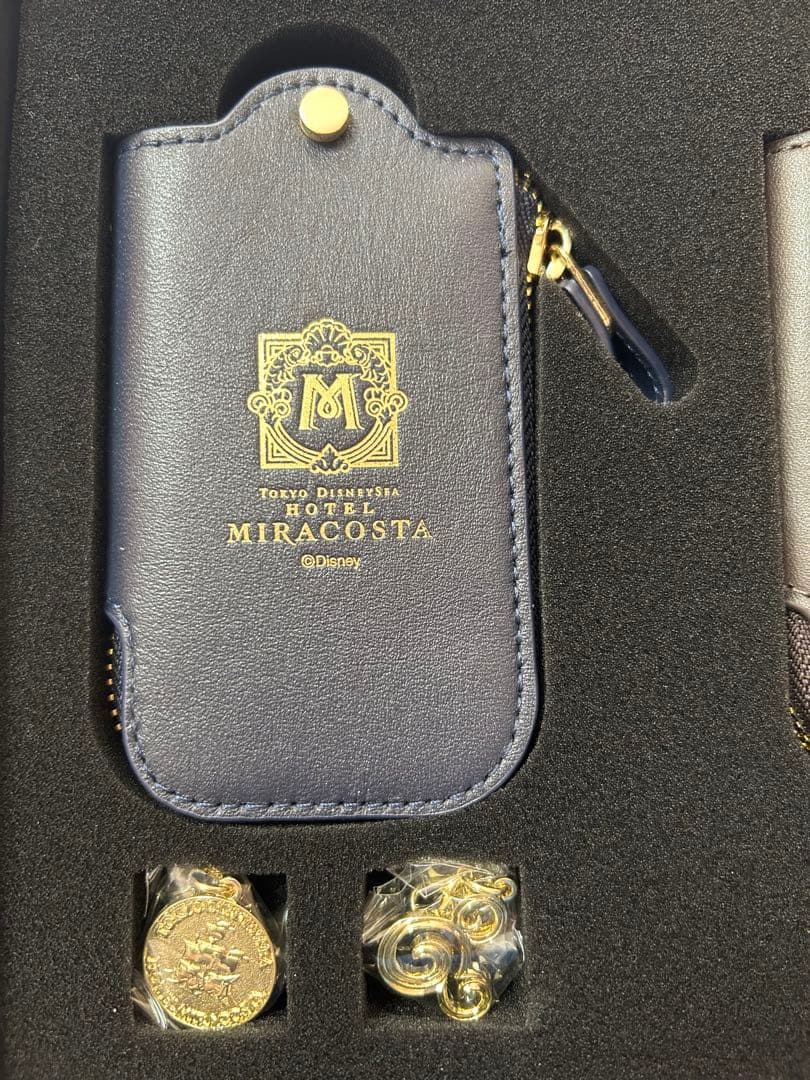 ディズニーシー　ミラコスタホテル　スウィートルーム 宿泊者特典　本革キーケース