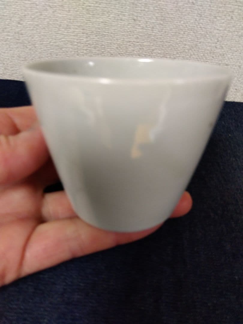 古伊万里 白磁 蕎麦猪口