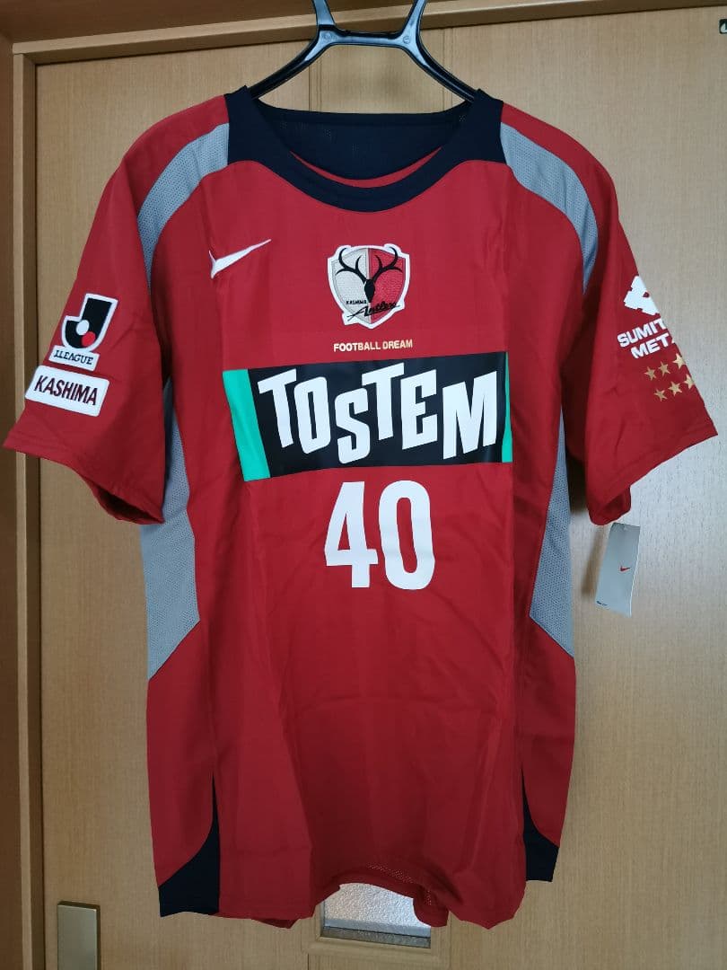 希少】鹿島アントラーズ 小笠原満男選手 10冠達成 記念ユニフォーム