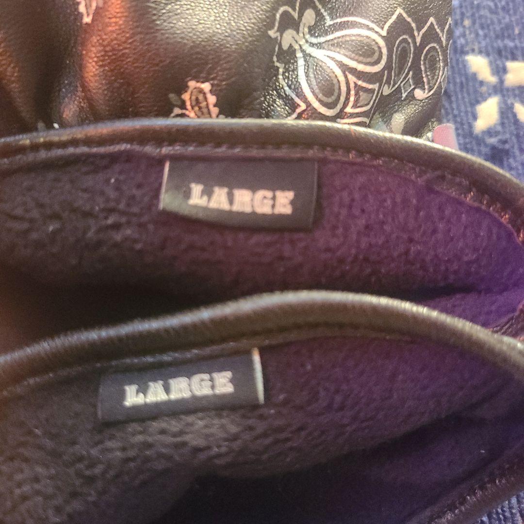 schott社製 本革ライダースグローブ（サイズL） 街乗りでお洒落