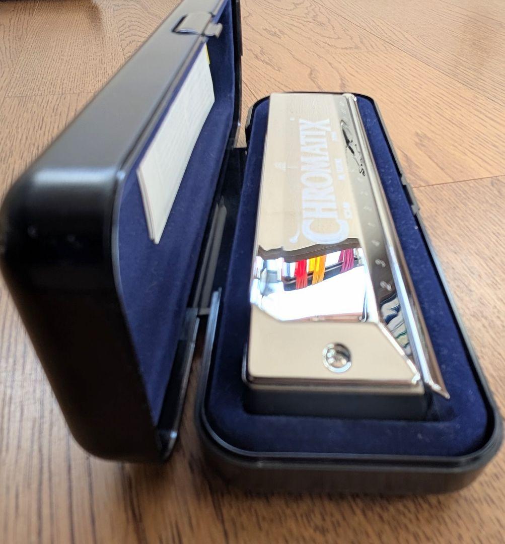 【美品】M.SUZUKI JAPANSCX-64 ハーモニカCHROMATIX