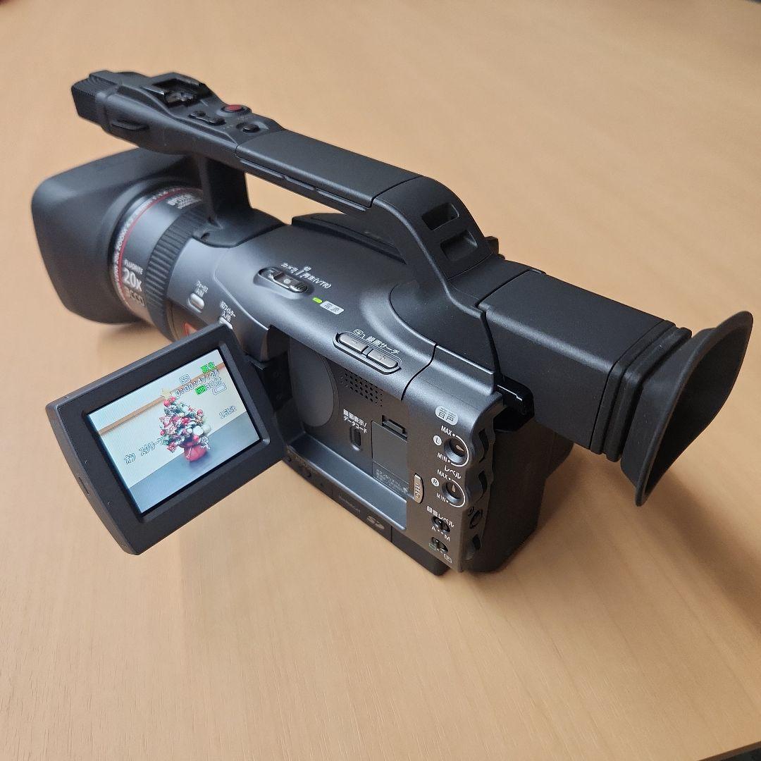 業務用 ビデオカメラ CANON XV2 セット バッテリー3個付き