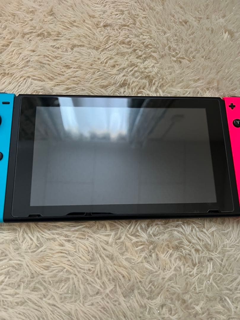 Nintendo Switch 本体とジョイコンのみです。