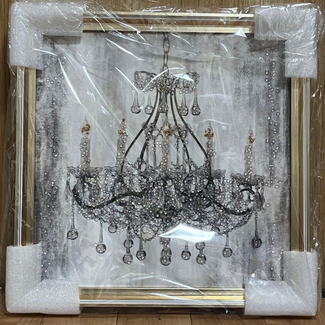 シャンデリア　クリスタルアート（クリスタルピクチャー）