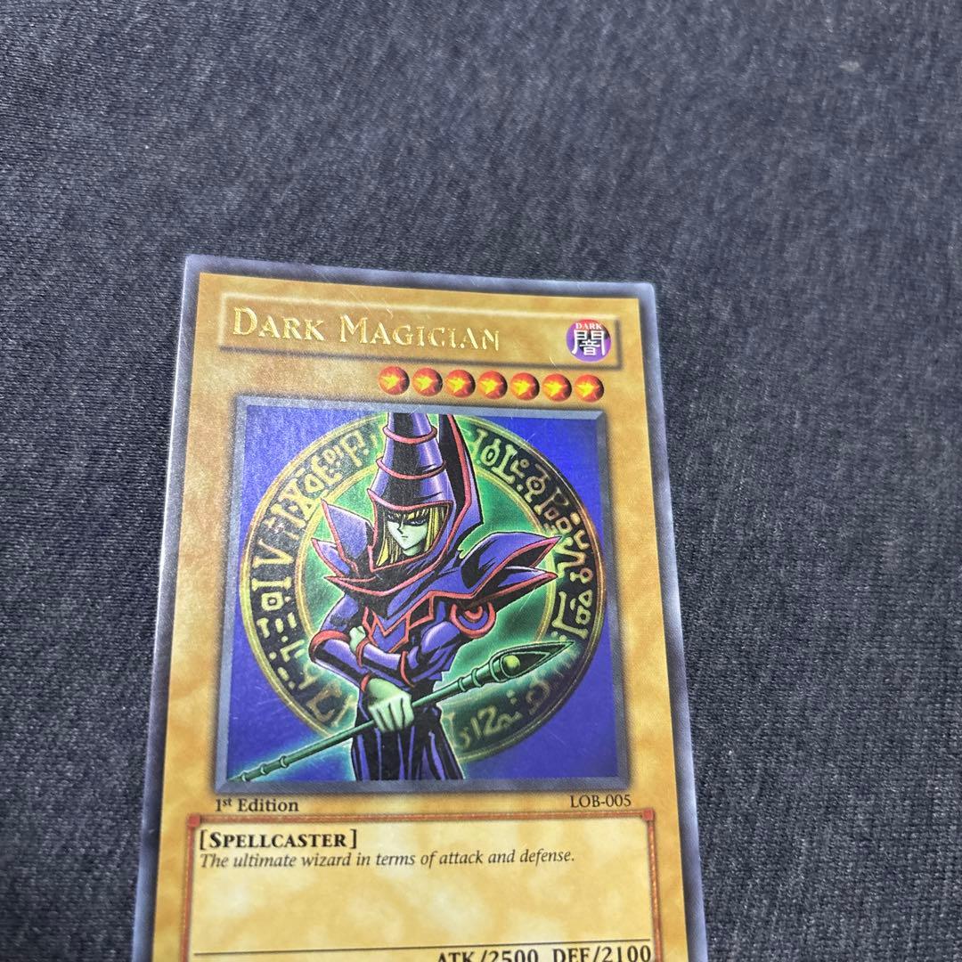 遊戯王　ブラックマジシャン　旧アジア　1st LOB ウルトラ