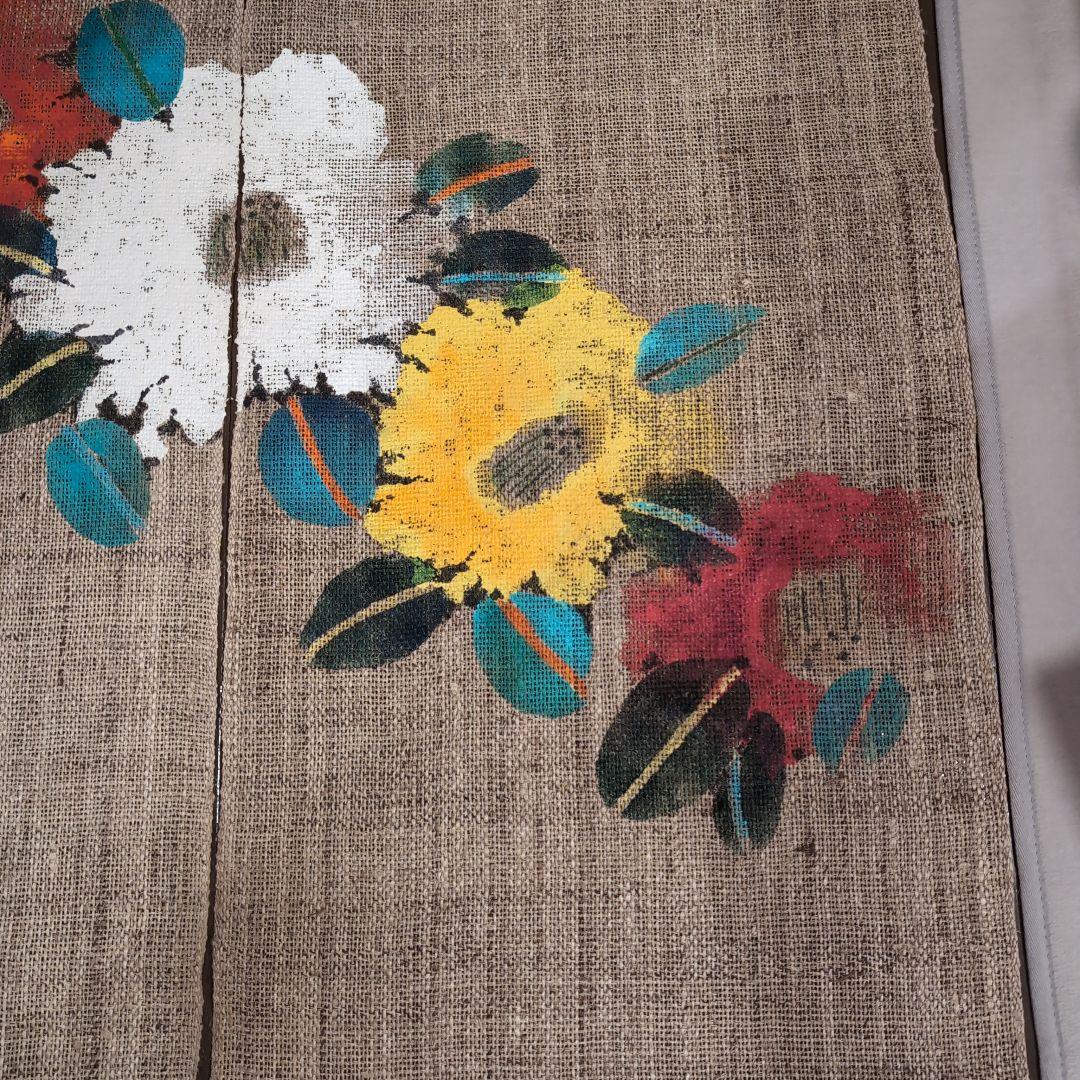 万葉舎 北大路魯山人 のれん 希少