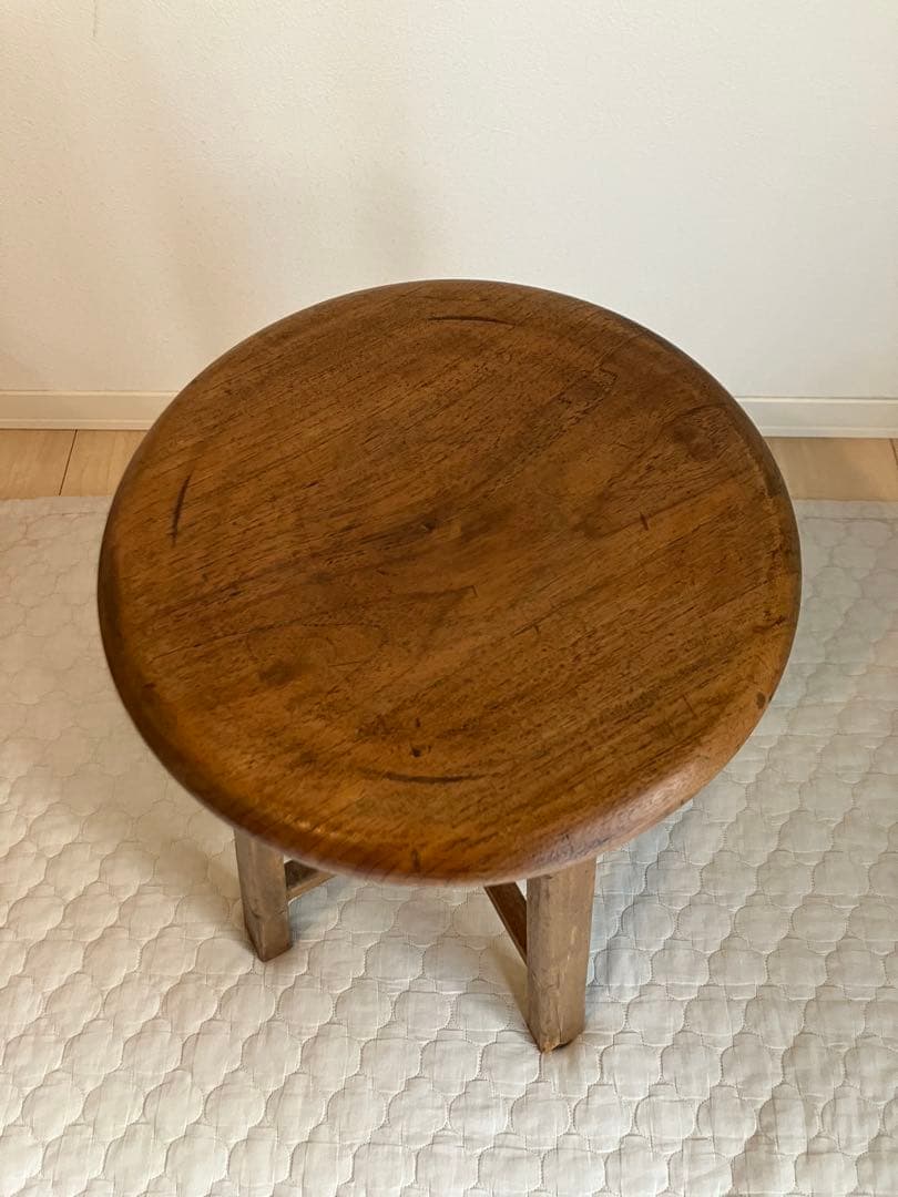 old maison VINTAGE スツール 丸椅子