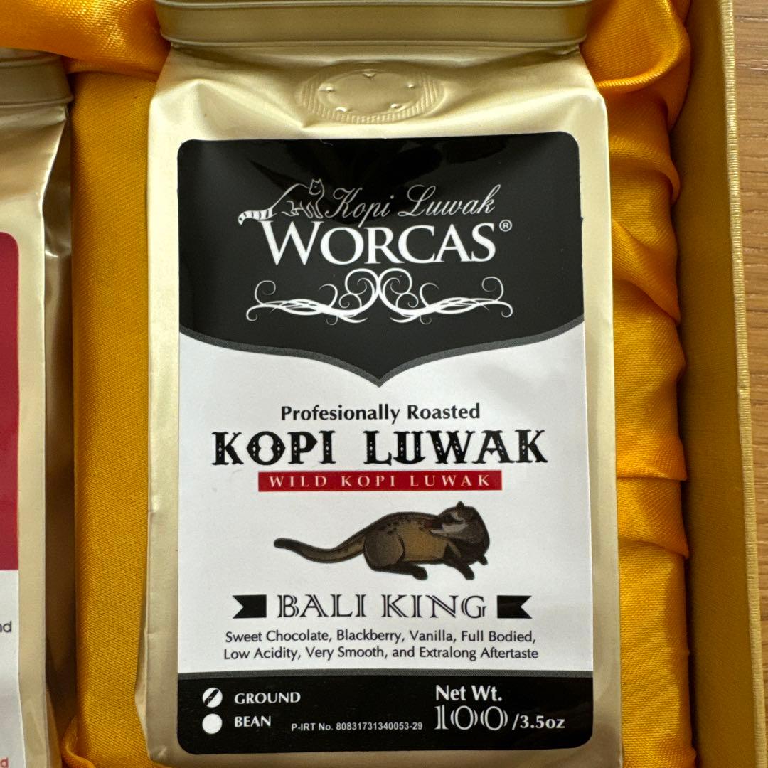 値下げ】ジャコウネココーヒー WORCAS KOPI LUWAK - メルカリ