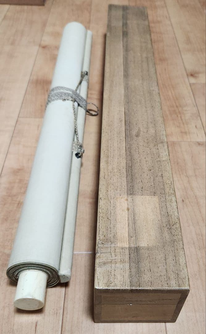 金太郎図】山内謙哉 722 掛け軸 昔話 金太郎と熊 肉筆 - メルカリ