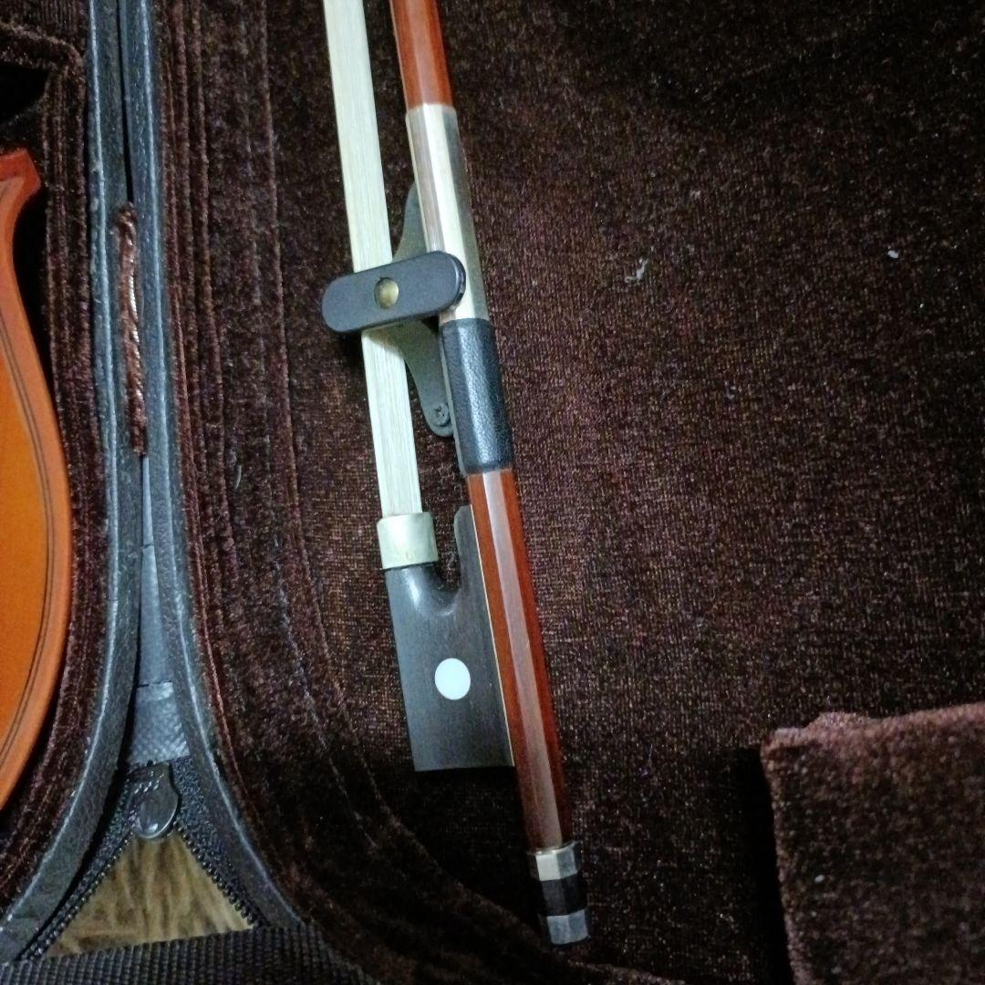 カルロジョルダーノ4/4 バイオリン本体 4弦 弓、ケース付き