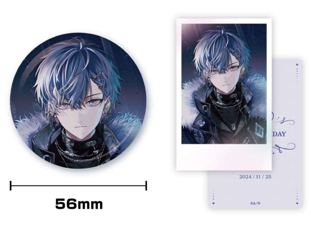 小柳ロウ 誕生日グッズ 缶バッジ チェキ