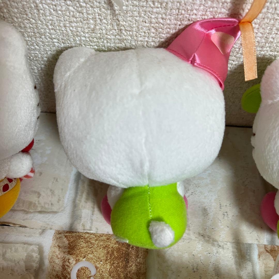 レトロ キテイちゃん バースデー ぬいぐるみ 7点　まとめ売りセット