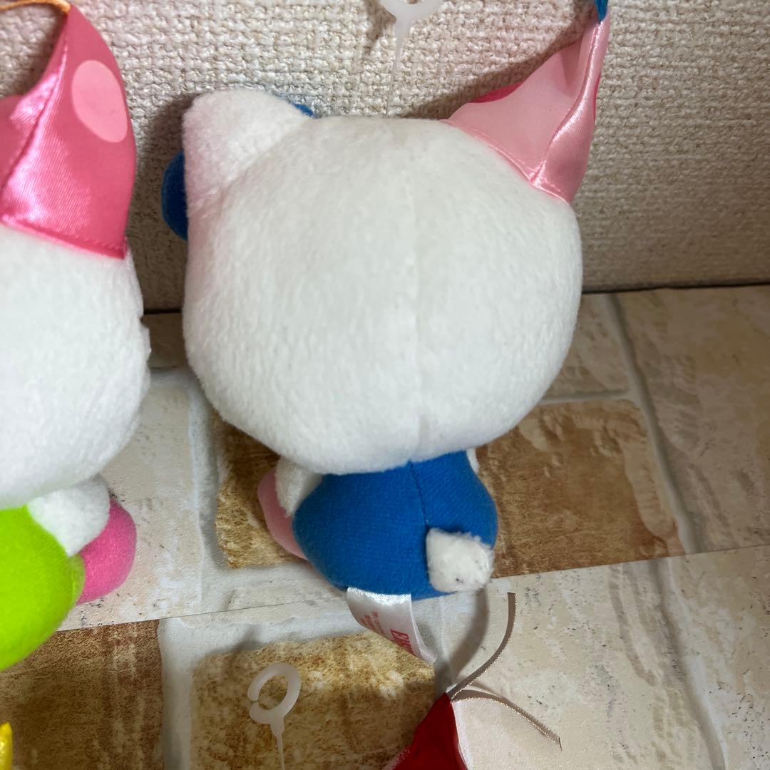 レトロ キテイちゃん バースデー ぬいぐるみ 7点　まとめ売りセット