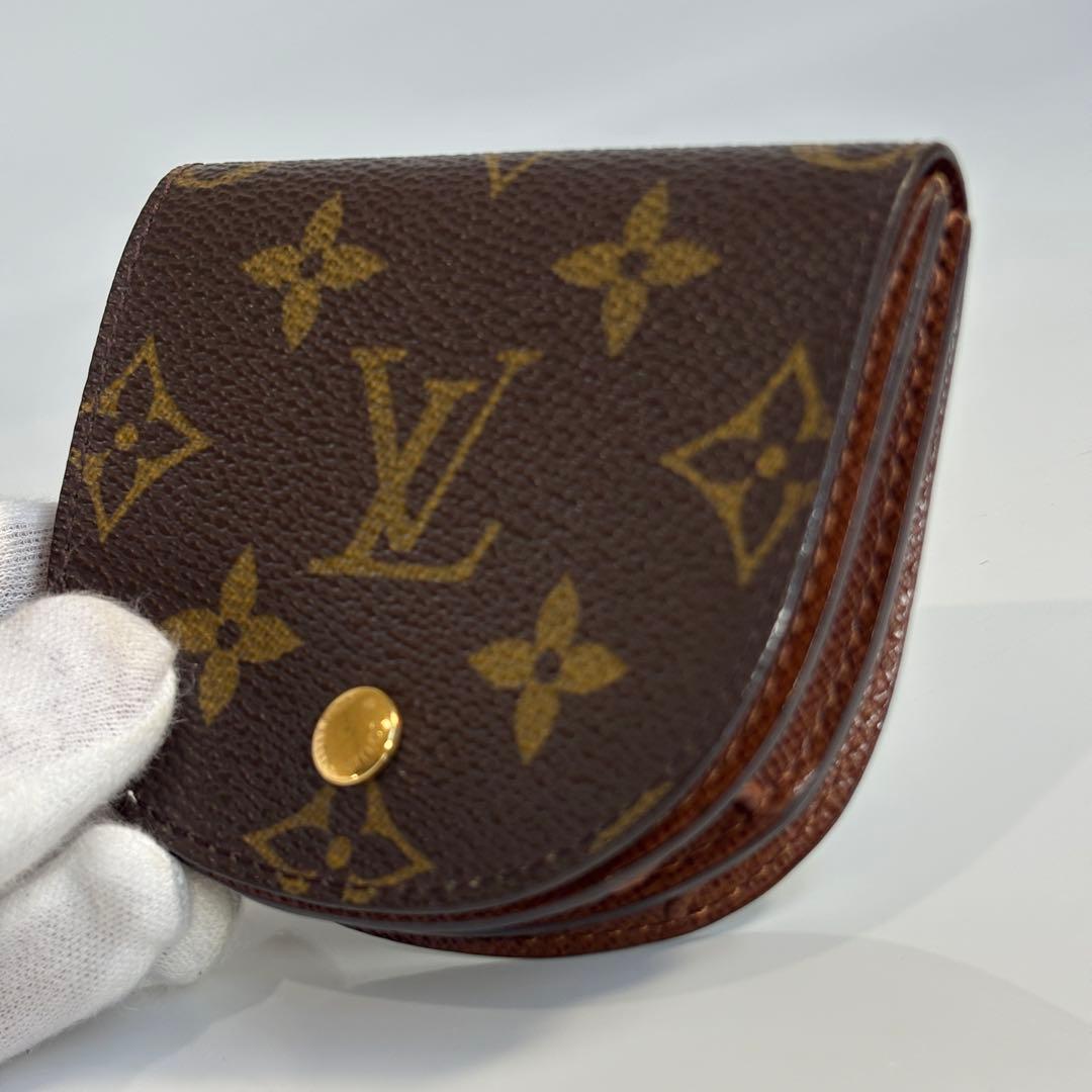 極美品 ルイヴィトン M61970 ポルトモネ グゼ モノグラム ケース