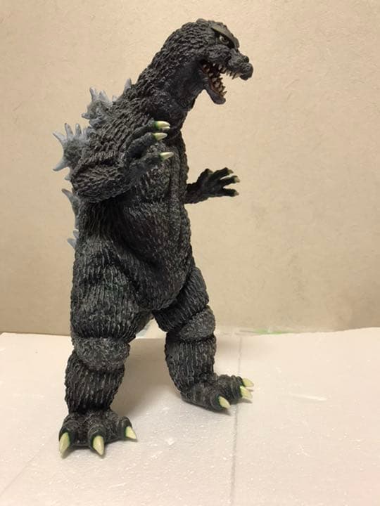 イノウエアーツ モスラ対ゴジラ ソフビキット完成品 モスゴジ ゴジラ