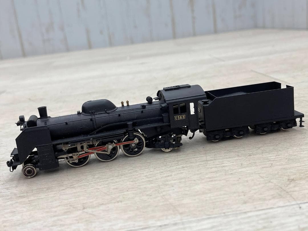 HOゲージ 宮沢模型 C58 蒸気機関車 完成品 箱入り 説明書 鉄道模型
