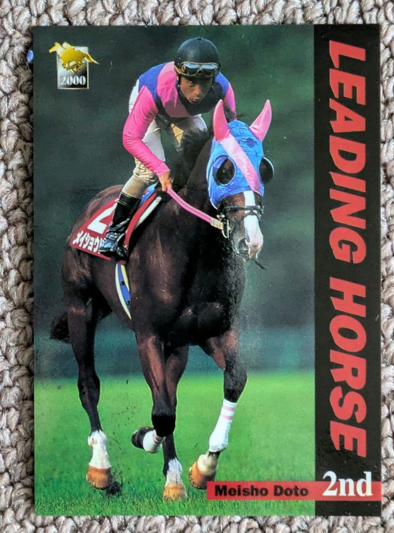 メイショウドトウ　勝利重賞カードセット & 宝塚記念単勝馬券