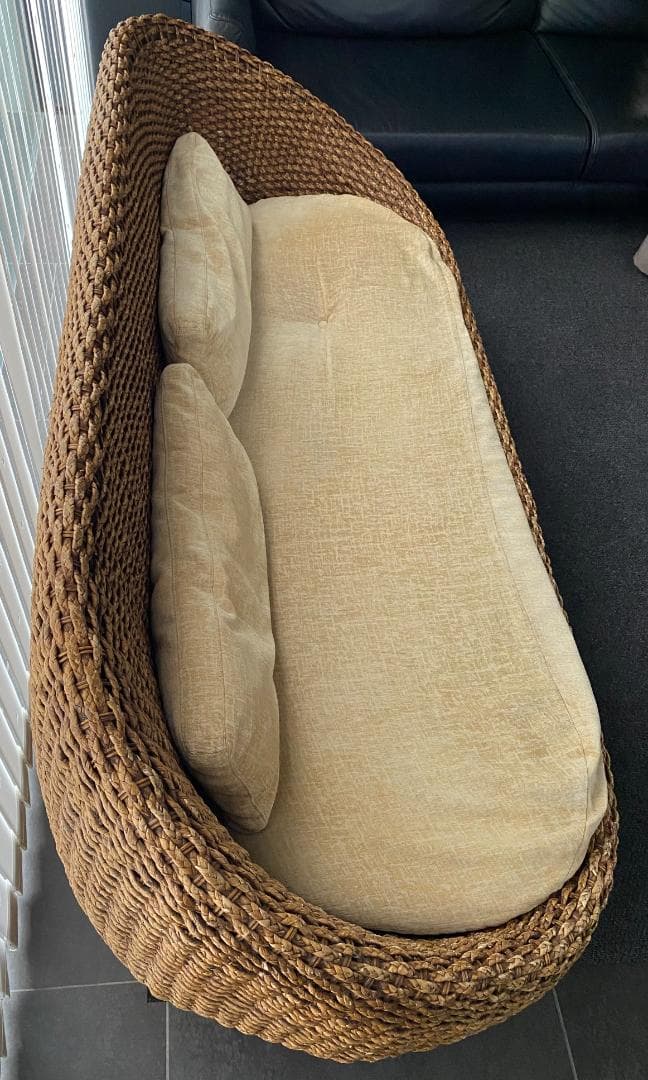 アジアンチックソファ 家具 ソファ 2～3人掛け　幅180ｃｍ