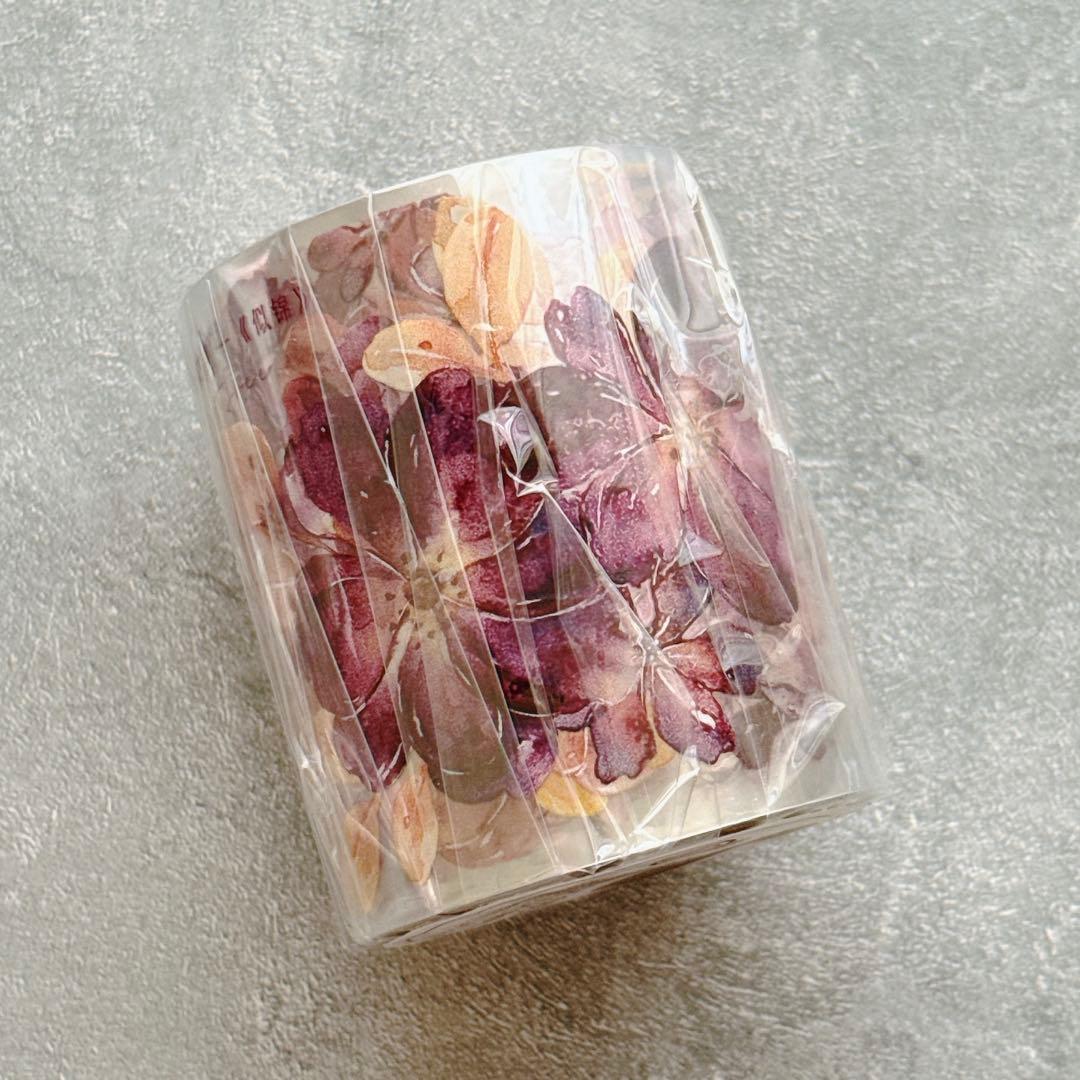 小白家文創《似錦》海外マスキングテープ　マステ 【2520】