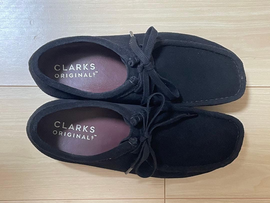 CLARKS ORIGINALS 黒 モカシン