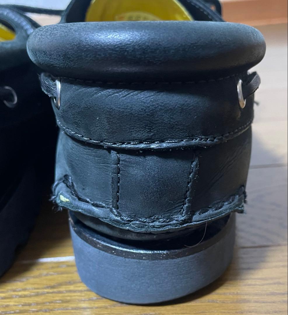 Timberland ティンバーランド 3eye モカシン 黒　27センチ