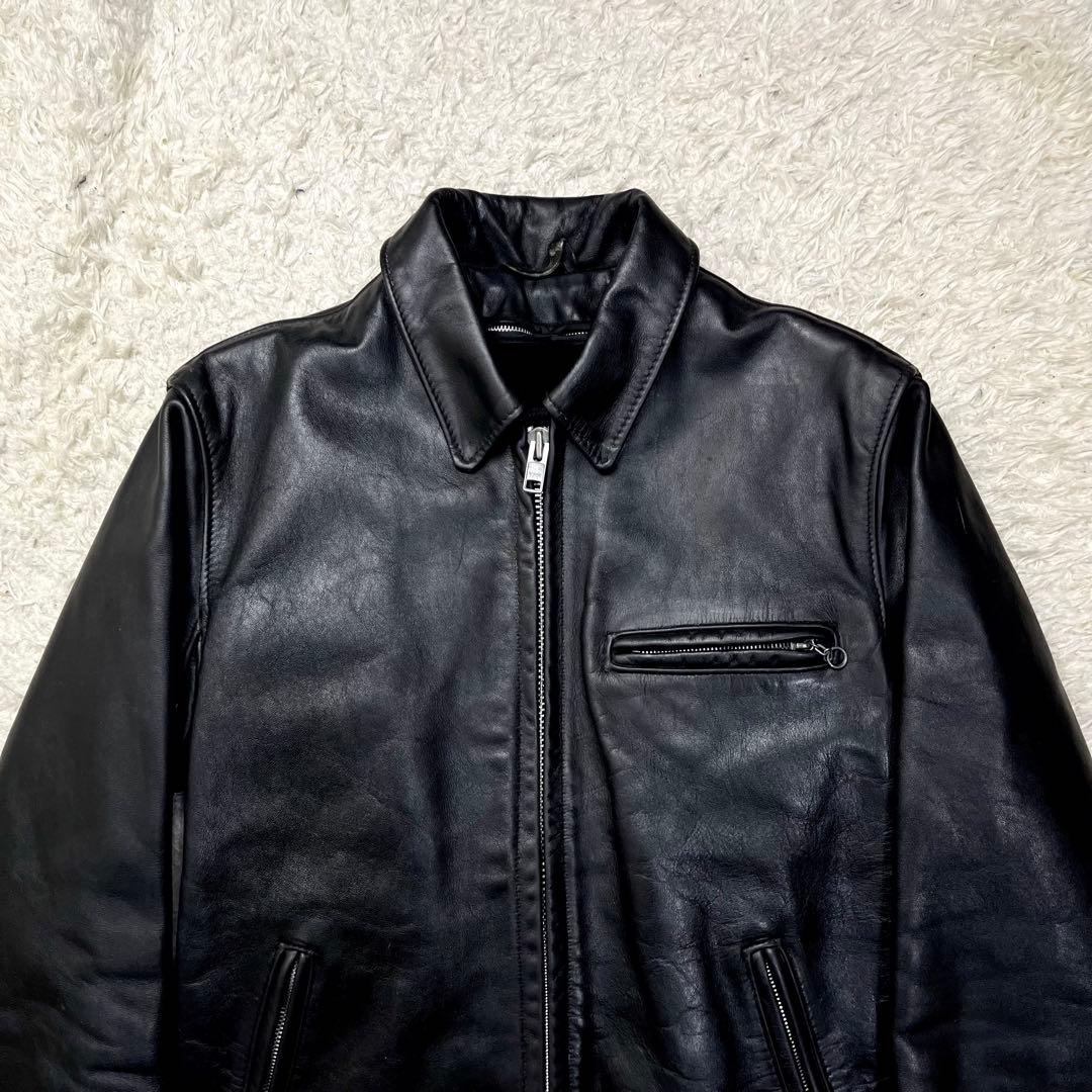 入手困難/2way✨ショット シングルライダース レザージャケット 642 36