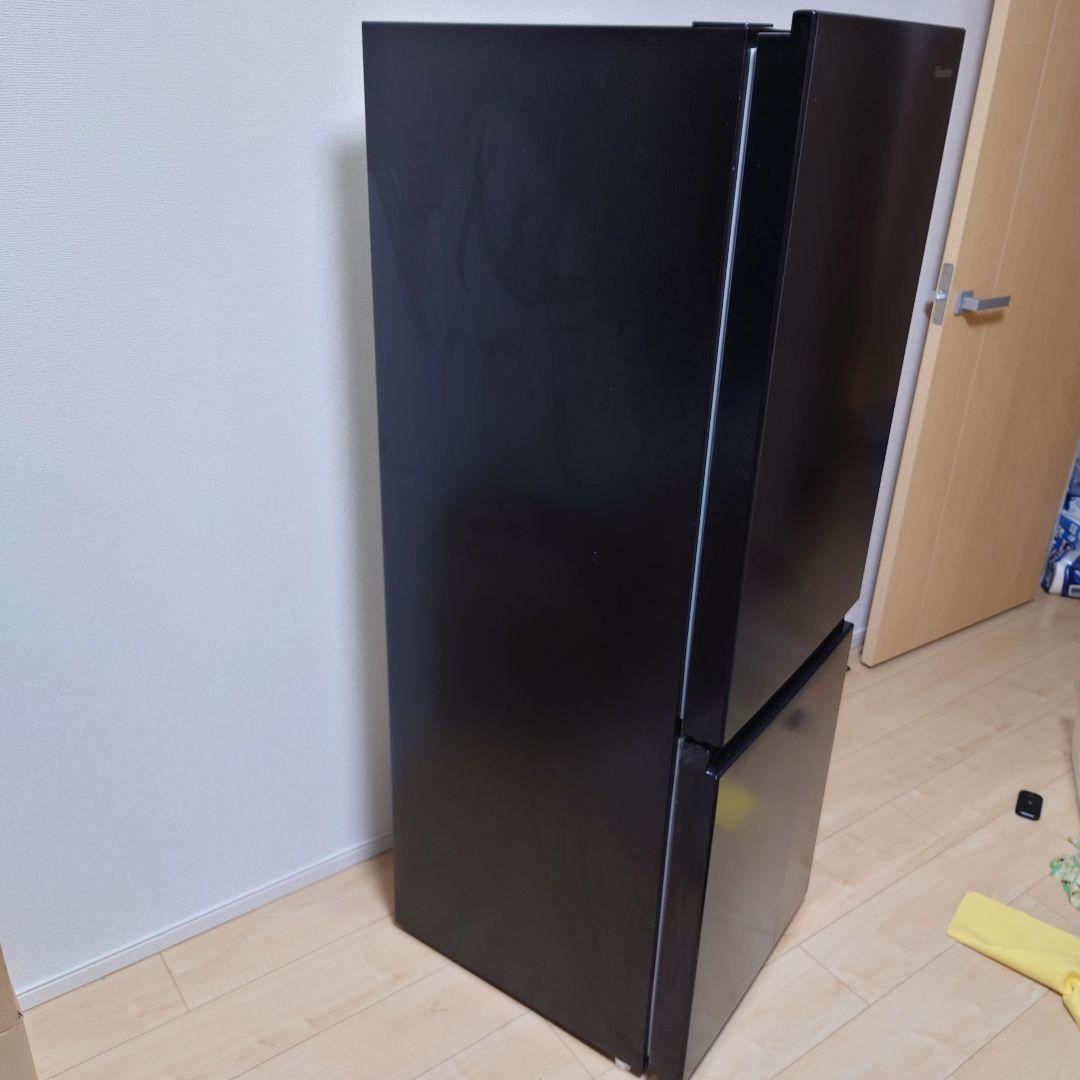 Hisense 2ドア冷蔵庫 黒 HR-D1701B 175L