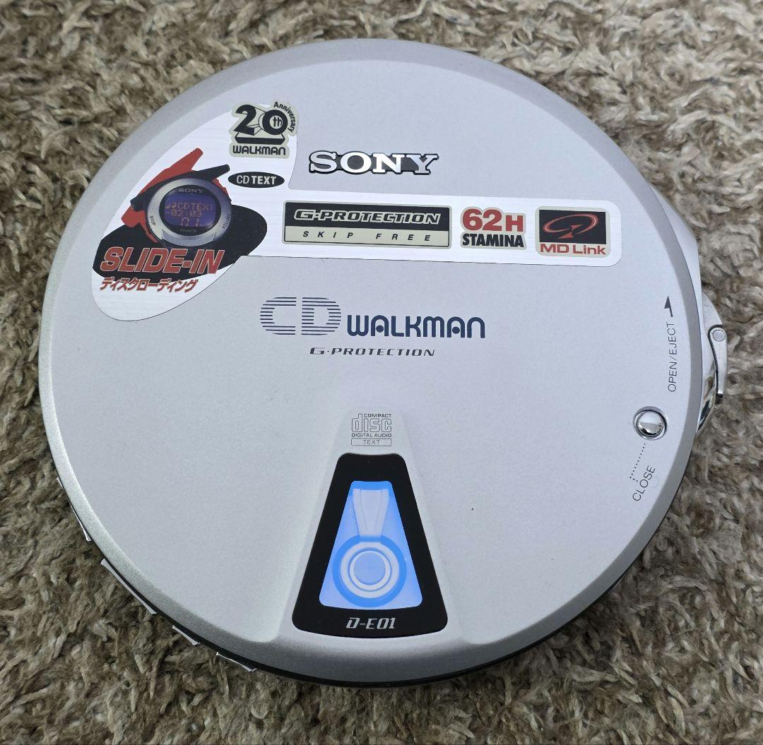 SONY ソニー CDWALKMAN D-E01 ケース付き