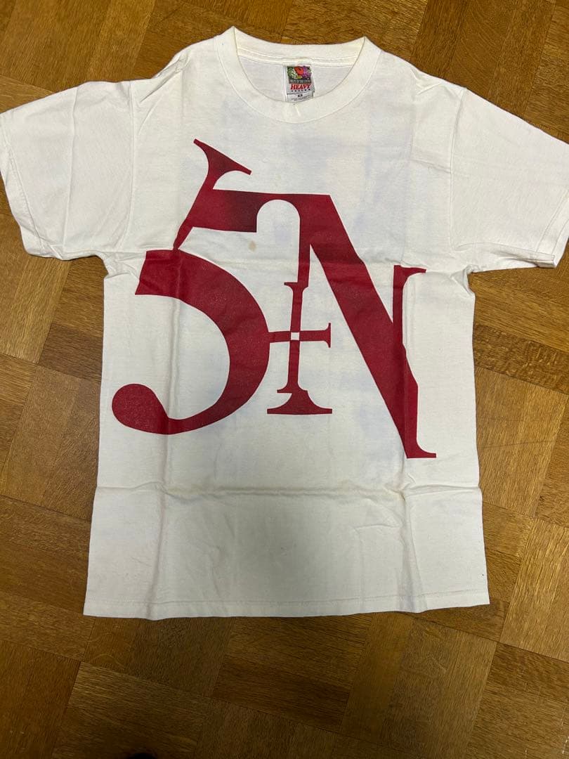 値下げ90年代ヴィンテージNINナインインチネイルズ Tシャツ白色