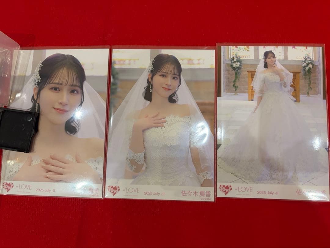 ゆ*ん様 イコラブ 佐々木舞香 生写真 恋人以上好き未満 ウエディング イコラブ 佐々木舞香 生写真 恋人以上好き未満 ウエディングドレス