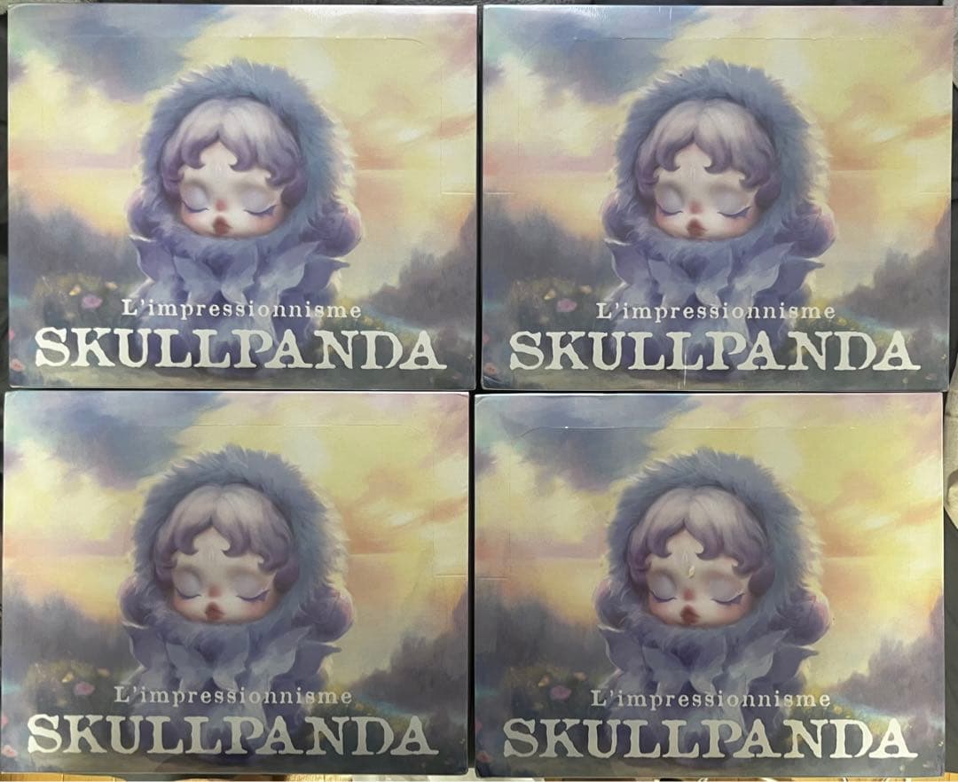 正規品 ポップマート スカルパンダ インプレッショニズムシリーズ 4
