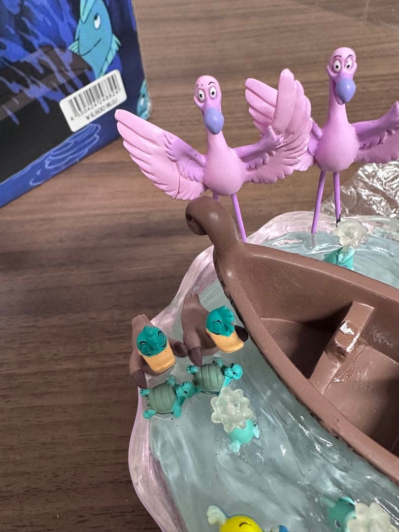 リトルマーメイド アリエル & エリック キスザガール LED フィギュア