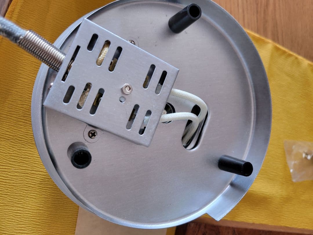 美品 陶器風炉☆電熱器、楡材敷板、特注品金属底板のセット