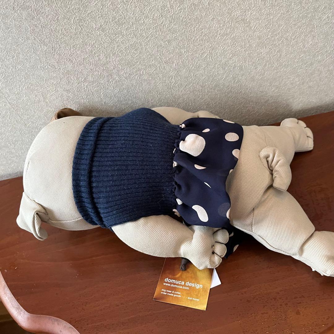 domuca design 江川文子　ブルドッグぬいぐるみ
